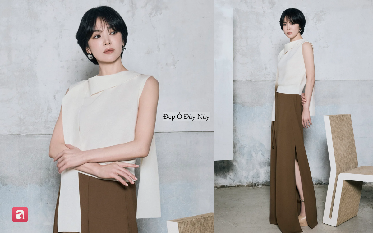 Song Hye Kyo c&oacute; kiểu &aacute;o 