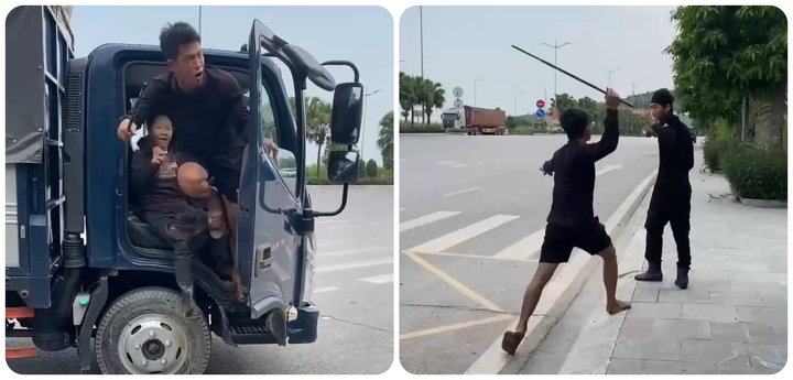 C&ocirc;n đồ chặn đường, h&agrave;nh hung t&agrave;i xế ở Quảng Ninh: Sự việc g&acirc;y phẫn nộ - Ảnh 1.