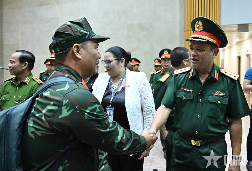 Đo&agrave;n c&ocirc;ng t&aacute;c QĐND v&agrave; CAND tham gia khắc phục hậu quả động đất tại Venezuela 2026 - Ảnh 2.