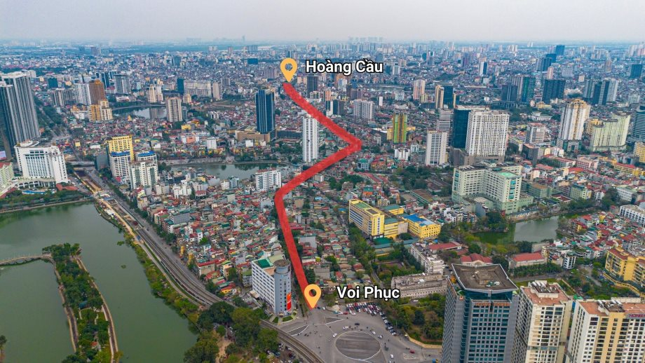 Tổ hợp b&atilde;i đỗ xe 3 . 000 Tỷ đồng tr&ecirc;n tuyến đường đắt nhất h&agrave;nh tinh ở H&agrave; Nội - Ảnh 1.