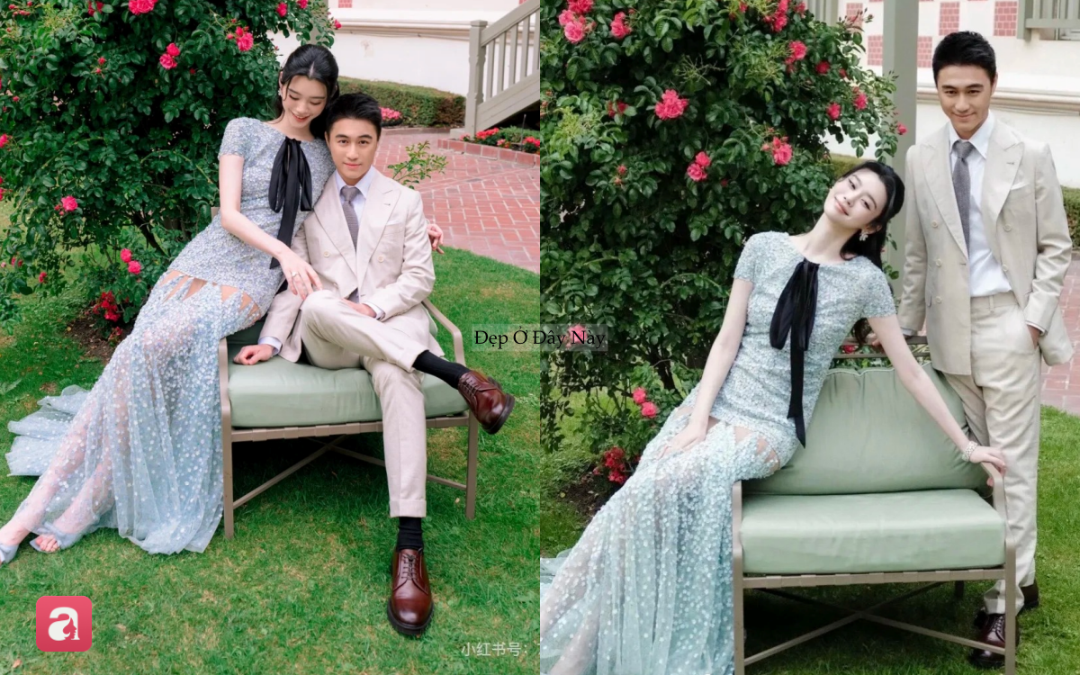 6 chiếc đầm cưới đẹp như mơ của Hề Mộng Dao: Mỗi thiết kế l&agrave; một chương trong chuyện t&igrave;nh cổ t&iacute;ch - Ảnh 3.