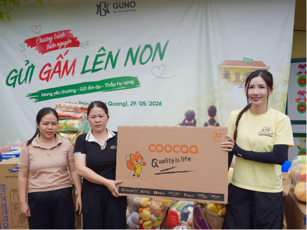 Gửi Gấm L&ecirc;n Non: H&agrave;nh tr&igrave;nh sẻ chia c&ugrave;ng trẻ em v&ugrave;ng cao dịp Quốc tế Thiếu nhi - Ảnh 1.