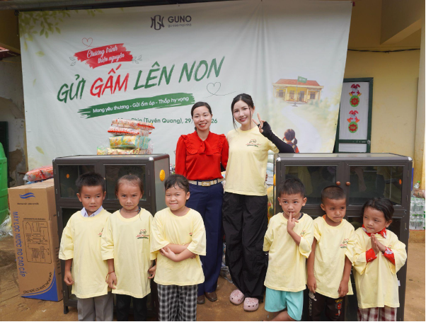 Gửi Gấm L&ecirc;n Non: H&agrave;nh tr&igrave;nh sẻ chia c&ugrave;ng trẻ em v&ugrave;ng cao dịp Quốc tế Thiếu nhi - Ảnh 3.