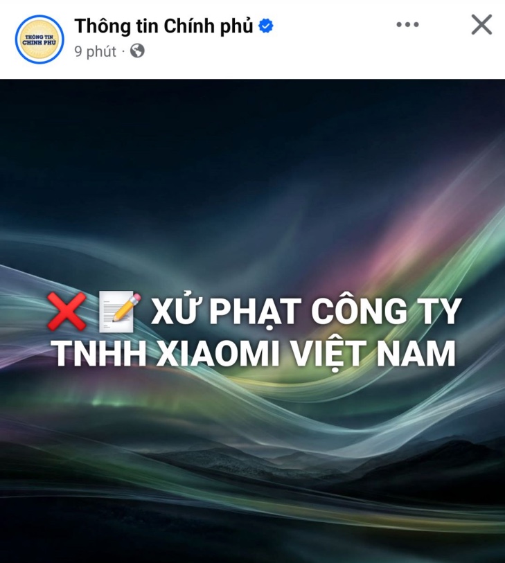 Xiaomi Việt Nam bị xử phạt 290 triệu đồng v&igrave; vi phạm quyền lợi người ti&ecirc;u d&ugrave;ng - Ảnh 1.