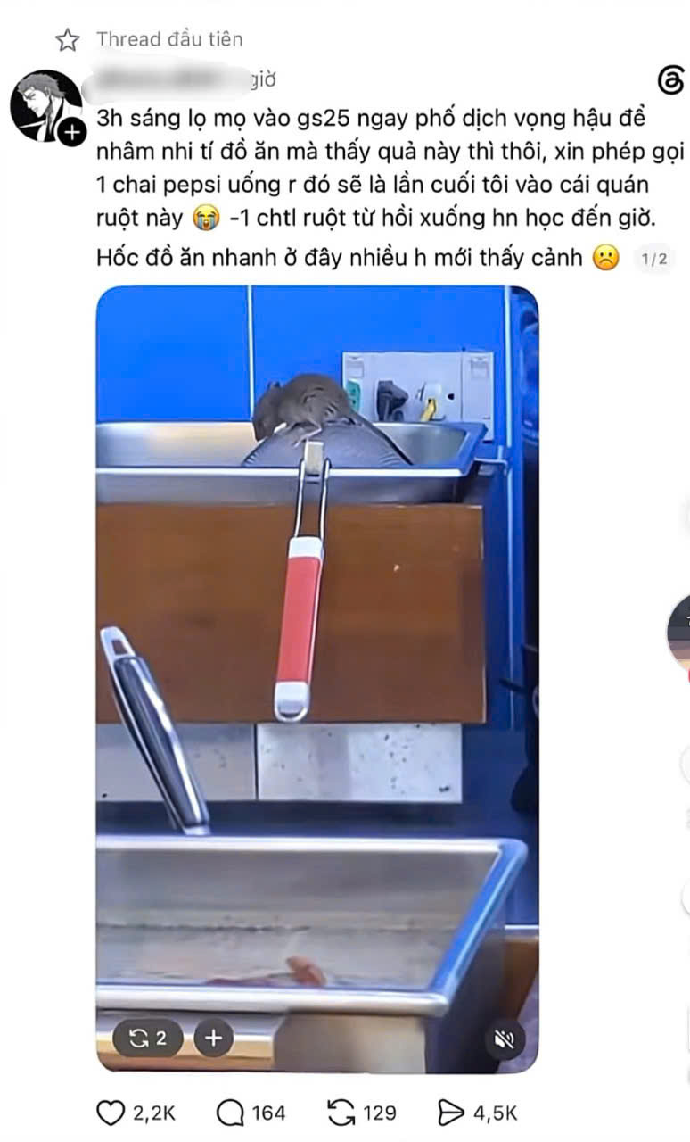 GS25 tạm dừng cửa h&agrave;ng Duy T&acirc;n để kiểm tra vệ sinh v&agrave; chất lượng phục vụ - Ảnh 2.