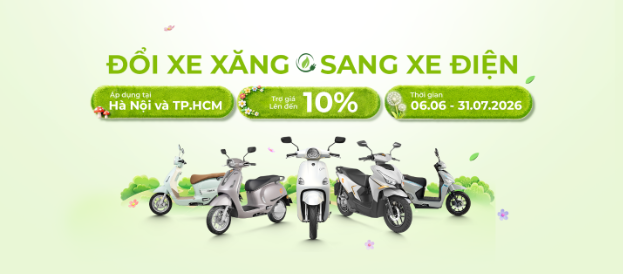 Th&uacute;c đẩy chuyển đổi từ xăng sang xe điện, YADEA triển khai nhiều ch&iacute;nh s&aacute;ch hỗ trợ người d&ugrave;ng tại H&agrave; Nội v&agrave; TP.HCM - Ảnh 2.