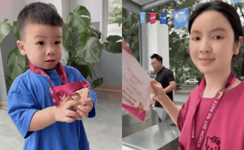 Quang Hải v&agrave; Chu Thanh Huyền tự h&agrave;o về con trai Lido: Học ph&iacute; 200 triệu / năm - Ảnh 1.