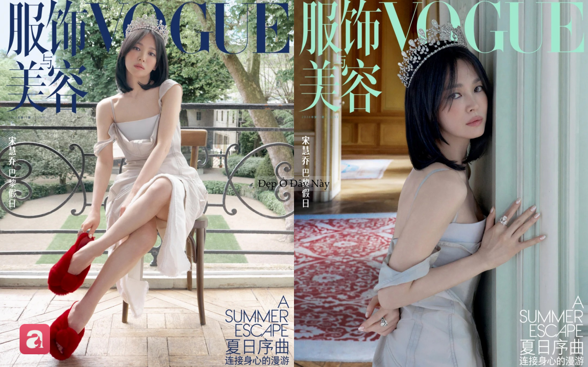 Chiếc vương miện hơn 100 tuổi của Song Hye Kyo v&agrave; m&agrave;n đụng độ bất ngờ với Anne Hathaway - Ảnh 2.