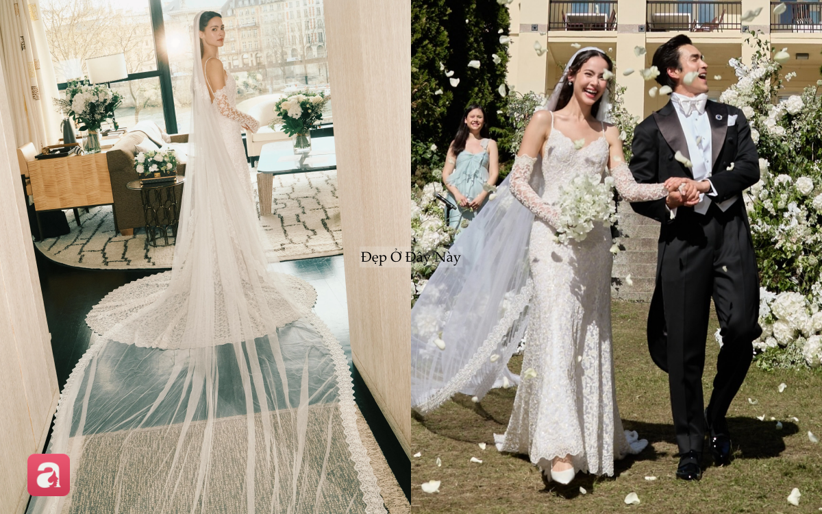 4 chiếc đầm cưới được ch&uacute; &yacute; nhất l&uacute;c n&agrave;y: B&ecirc;n ph&aacute; c&aacute;ch bất ngờ, b&ecirc;n ẩn chứa những th&ocirc;ng điệp đầy &yacute; nghĩa - Ảnh 3.