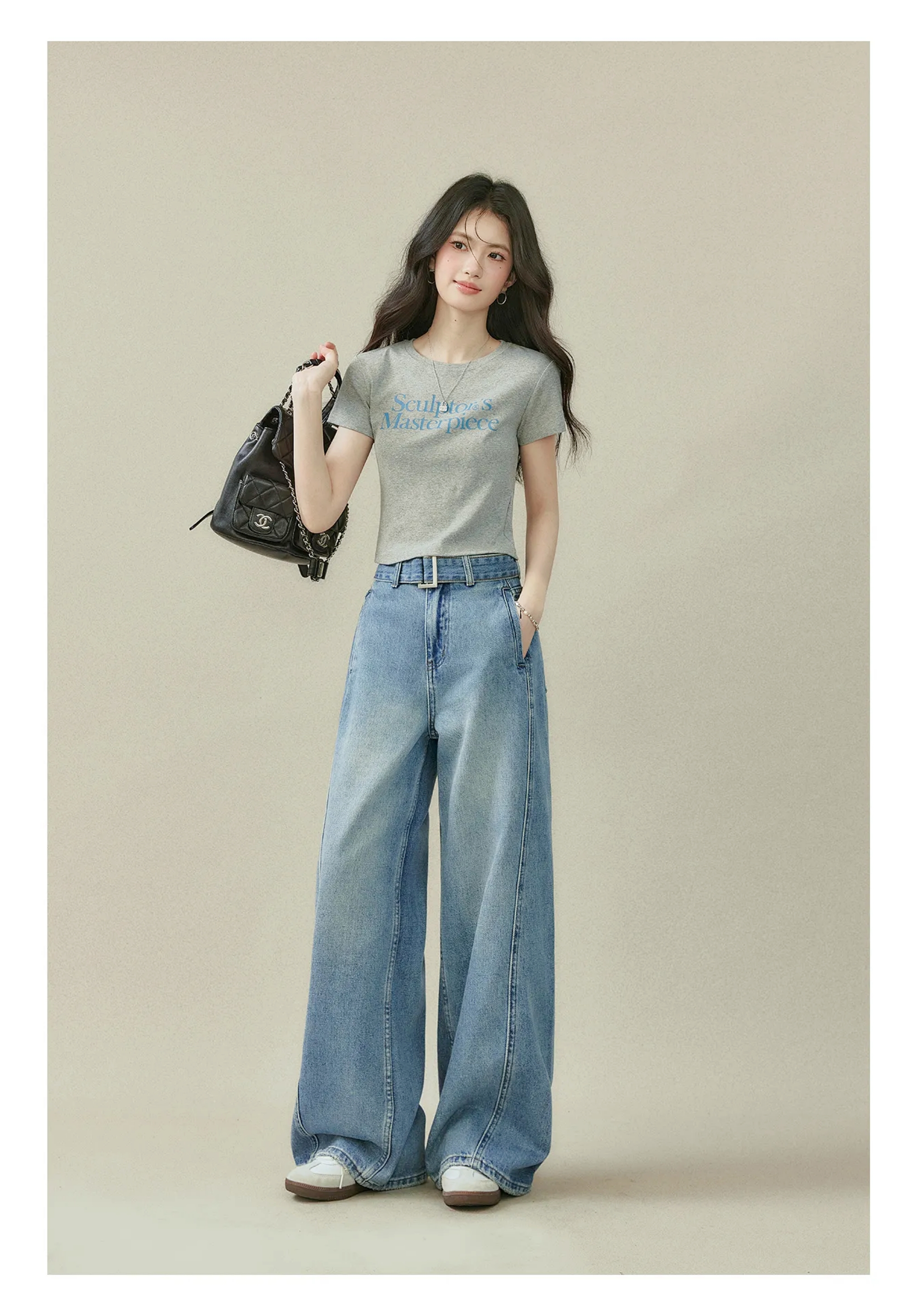 Chiếc quần jeans tưởng b&igrave;nh thường lại l&agrave; m&oacute;n đồ thể hiện tinh thần quiet luxury r&otilde; nhất m&ugrave;a h&egrave; n&agrave;y- Ảnh 7.