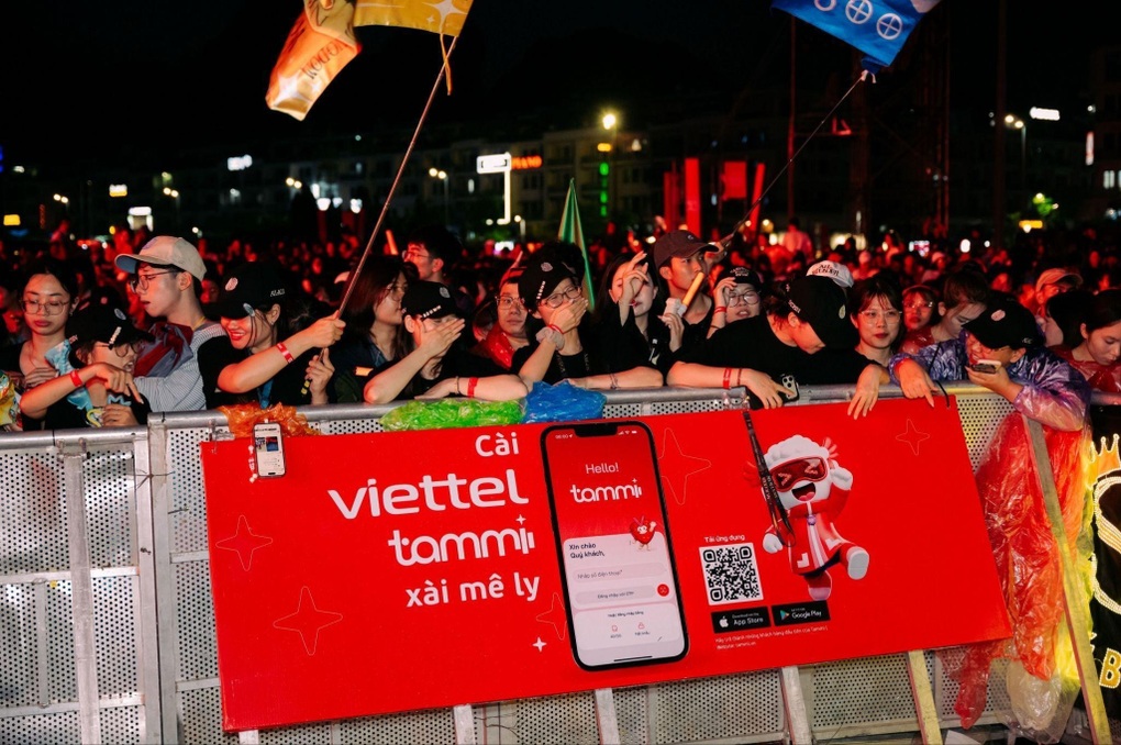 Viettel Tammi li&ecirc;n tục xuất hiện tại sự kiện giải tr&iacute; d&agrave;nh cho giới trẻ- Ảnh 1.