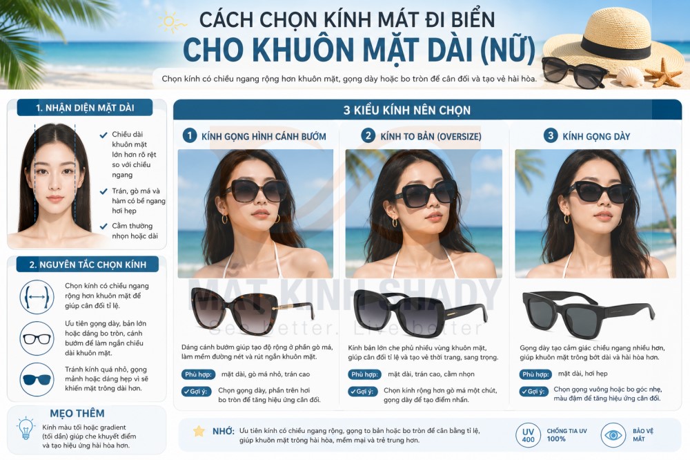 Tuyệt chi&ecirc;u chọn k&iacute;nh r&acirc;m chuẩn tỷ lệ v&agrave;ng cho từng khu&ocirc;n mặt: B&iacute; k&iacute;p tỏa s&aacute;ng rực rỡ tr&ecirc;n b&atilde;i biển h&egrave; n&agrave;y! - Ảnh 3.