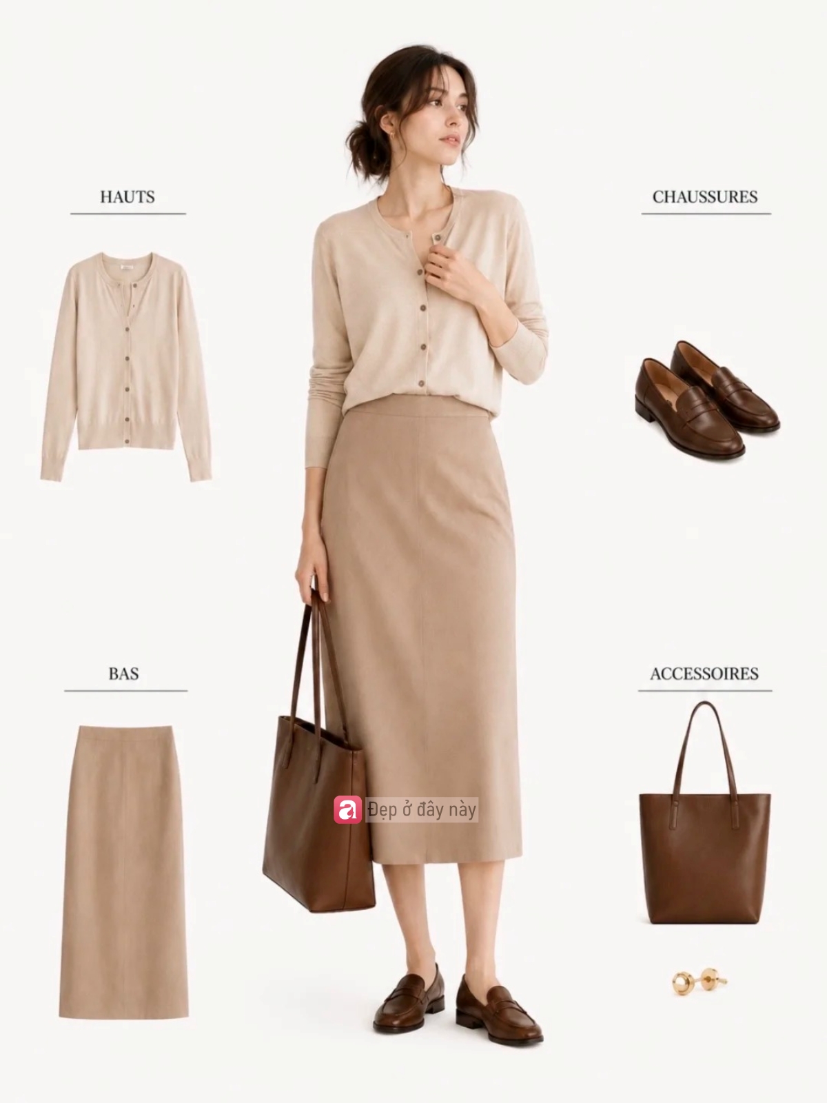 Kiểu cardigan nhẹ t&ecirc;nh n&agrave;y đang được phụ nữ c&ocirc;ng sở mặc từ s&aacute;ng đi l&agrave;m đến tối đi c&agrave; ph&ecirc;- Ảnh 2.