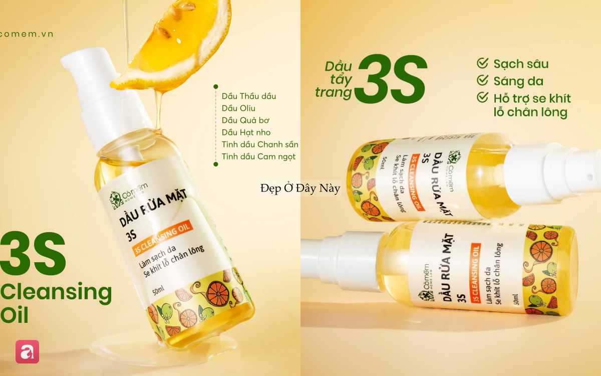 5 lọ dầu tẩy trang 