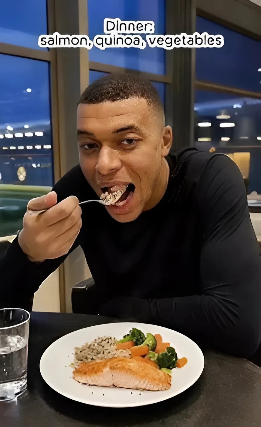 Bữa ăn của &ldquo;kẻ độc t&agrave;i&rdquo; Kylian Mbapp&eacute; - Ảnh 2.