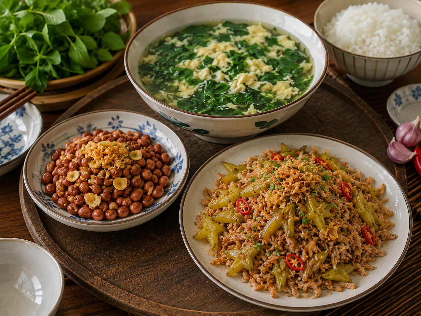 Ng&agrave;y đầu về l&agrave;m d&acirc;u t&ocirc;i đ&atilde;i nh&agrave; chồng m&acirc;m cơm 45 ngh&igrave;n, ai cũng sốc nhưng gắp kh&ocirc;ng ngừng- Ảnh 2.