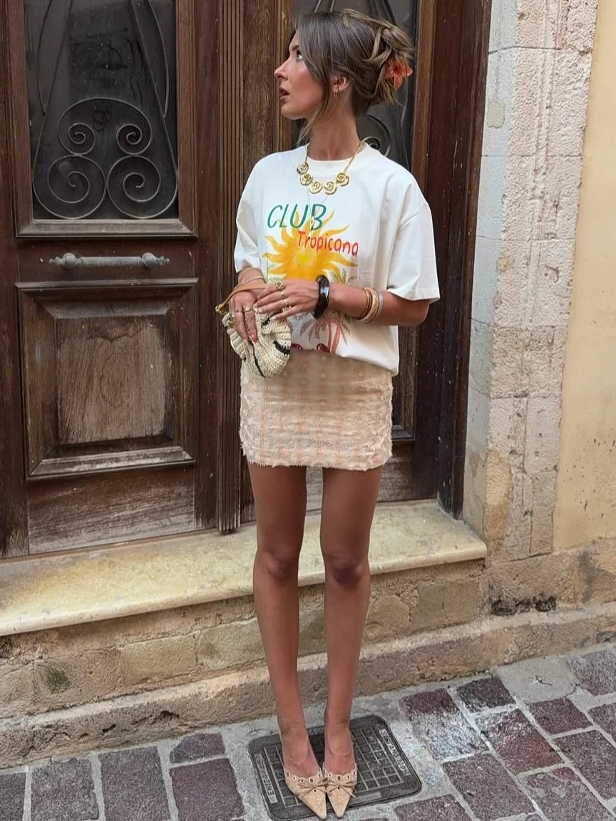 12 outfit với &aacute;o thun đơn giản nhưng mặc l&ecirc;n ai cũng khen c&oacute; gu - Ảnh 4.