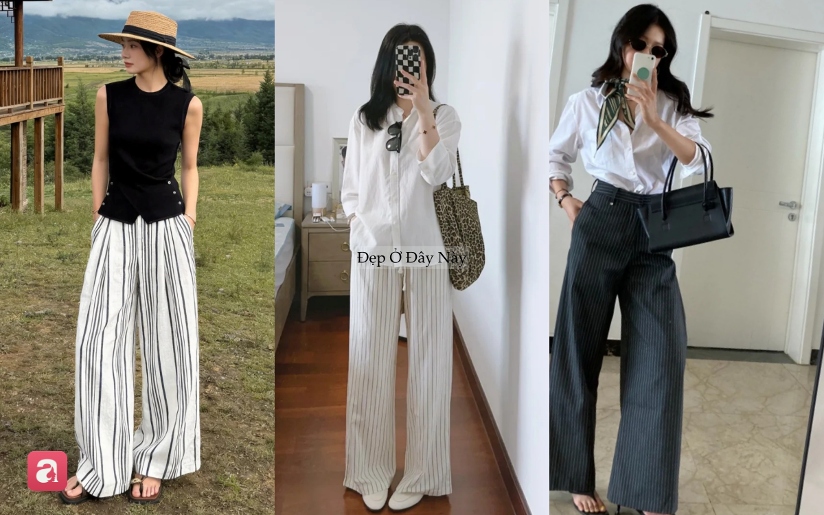Chiếc quần mặc lên là chân dài thêm cả chục centimet: Che chân cong, chân to cực khéo - Ảnh 2.