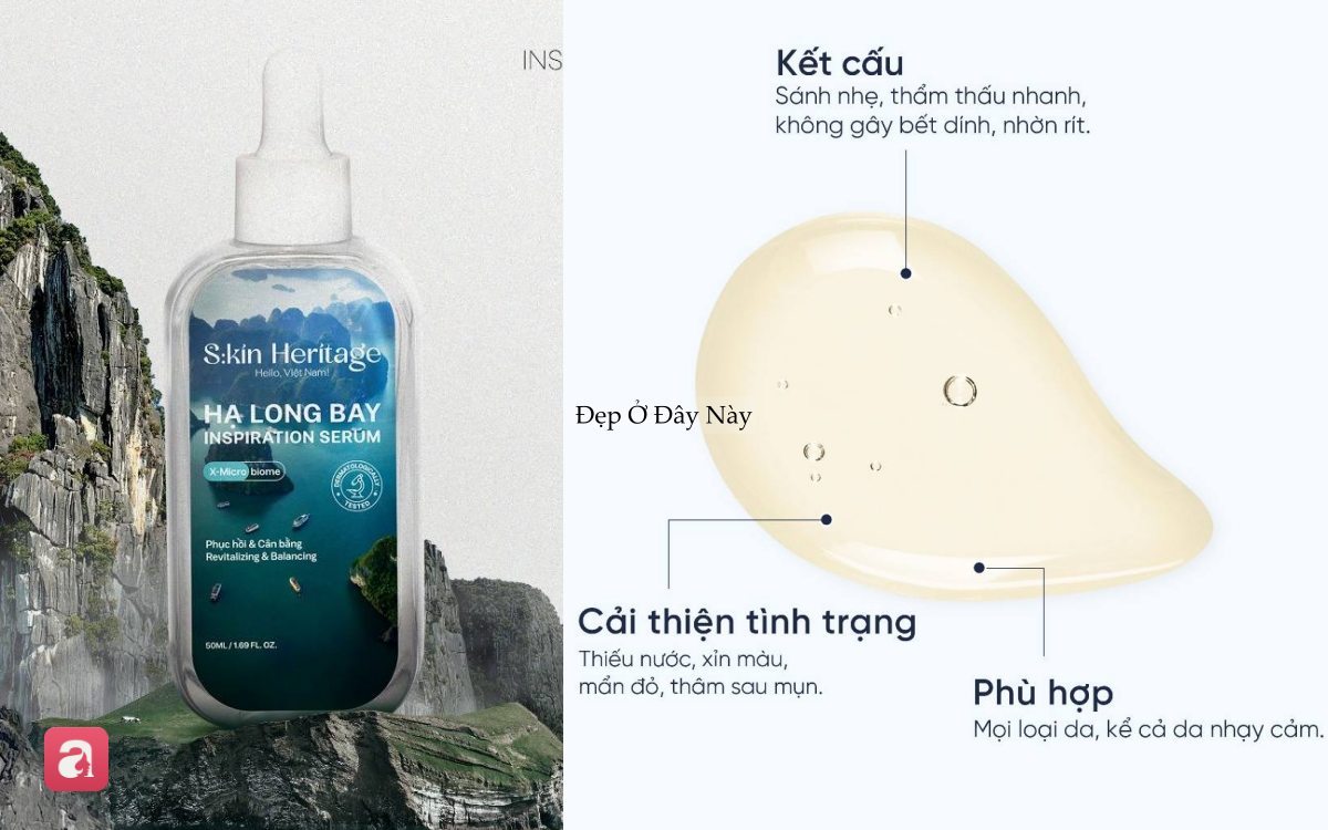 6 lọ serum cấp ẩm