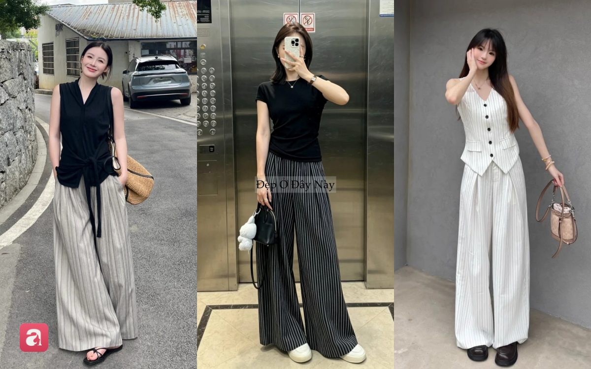 Chiếc quần mặc lên là chân dài thêm cả chục centimet: Che chân cong, chân to cực khéo - Ảnh 4.