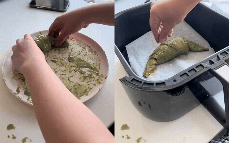 Hết làm gỏi cuốn, bánh tráng Việt giờ còn thành "siêu phẩm" bánh ngọt matcha khiến dân mạng điên đảo! - Ảnh 8.