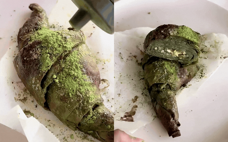 Hết làm gỏi cuốn, bánh tráng Việt giờ còn thành "siêu phẩm" bánh ngọt matcha khiến dân mạng điên đảo! - Ảnh 9.