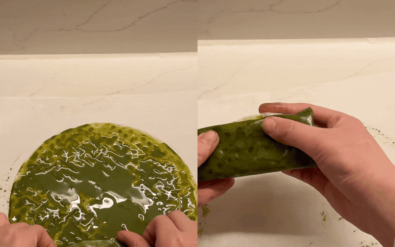 Hết làm gỏi cuốn, bánh tráng Việt giờ còn thành "siêu phẩm" bánh ngọt matcha khiến dân mạng điên đảo! - Ảnh 5.