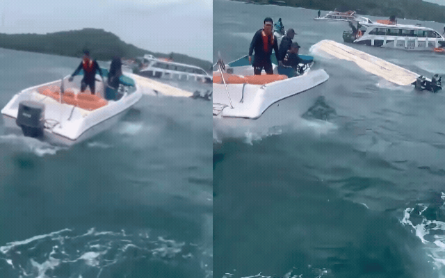 Lật ca n&ocirc; chở kh&aacute;ch du lịch Ph&uacute; Quốc: 23 Người được cứu , khẩn trương t&igrave;m kiếm nạn nh&acirc;n - Ảnh 1.