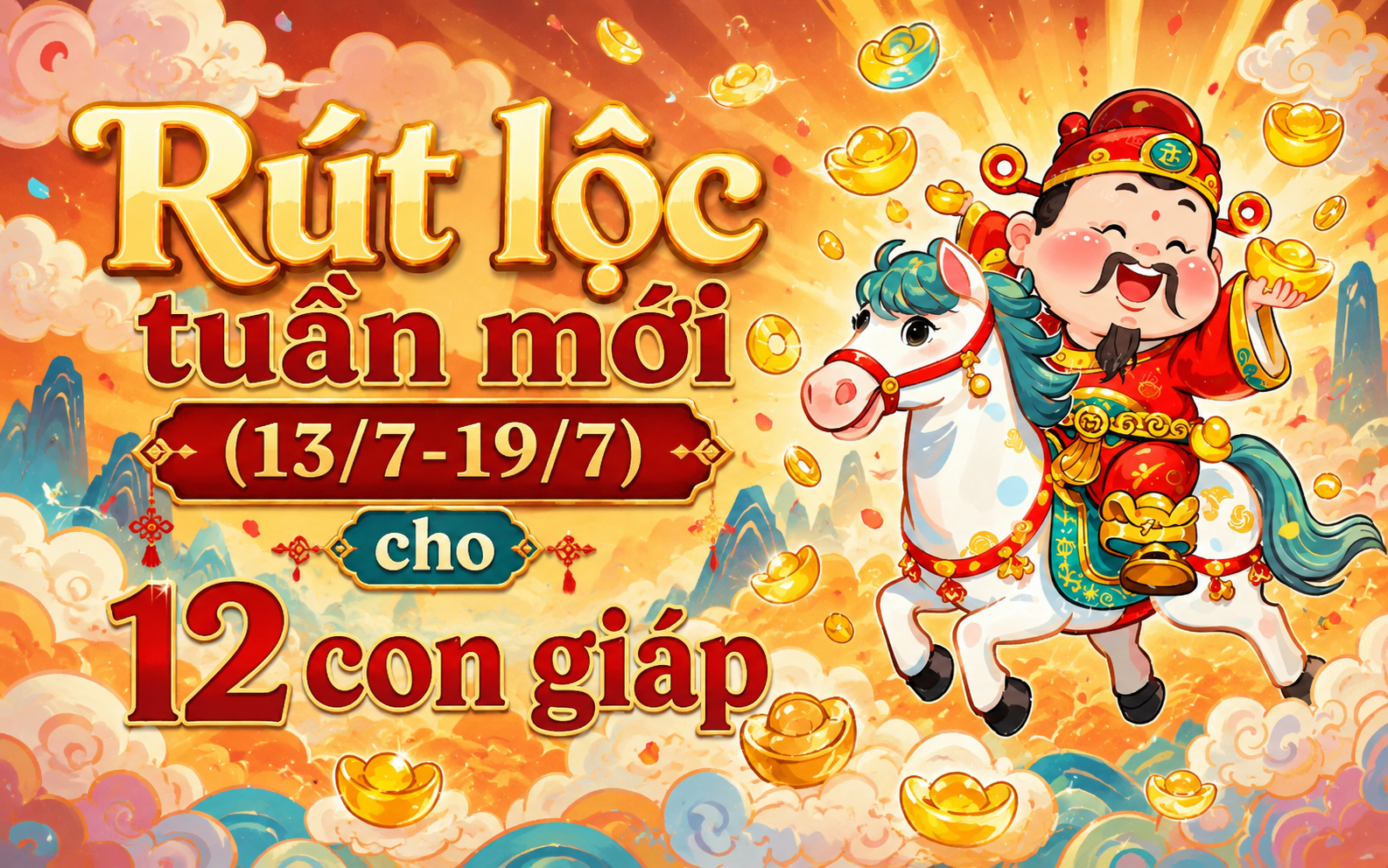 R&uacute;t Lộc tuần mới 2026 cho 12 con gi&aacute;p: Ai được hưởng Lộc lớn từ vũ trụ? - Ảnh 1.