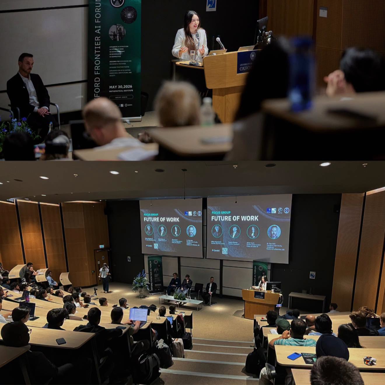 Jenny Huỳnh xinh đẹp và tài năng tại Oxford Frontier AI Forum 2026 - Ảnh 7. Jenny Huỳnh xinh đẹp và tài năng tại Oxford Frontier AI Forum 2026 - Ảnh 7.