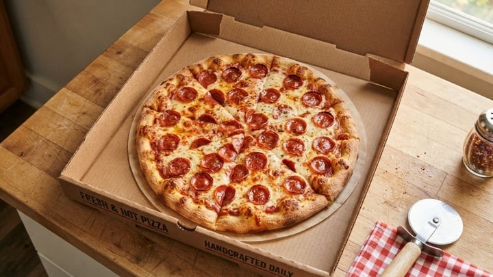V&igrave; sao b&aacute;nh pizza tr&ograve;n lại đựng trong hộp vu&ocirc;ng? kh&aacute;m ph&aacute; nghịch l&yacute; Th&uacute; vị  - Ảnh 1.