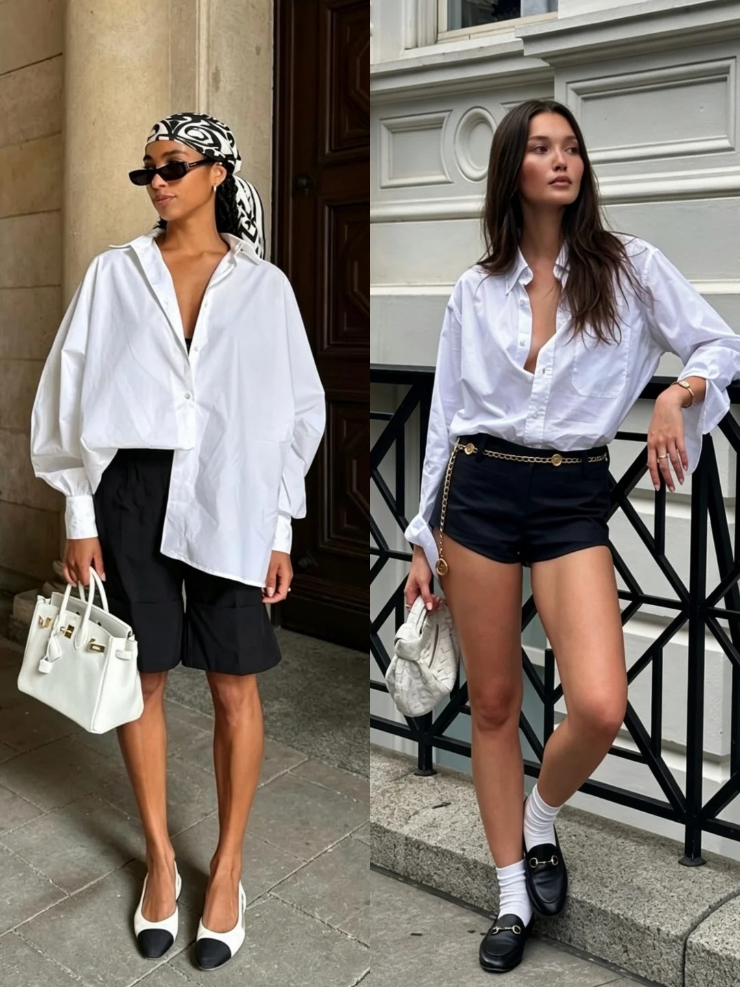 Chỉ cần 1 chiếc &aacute;o sơ mi trắng l&agrave; c&oacute; ngay cả tuần mặc đẹp: 8 c&ocirc;ng thức phối đồ ai cũng n&ecirc;n lưu lại- Ảnh 4.