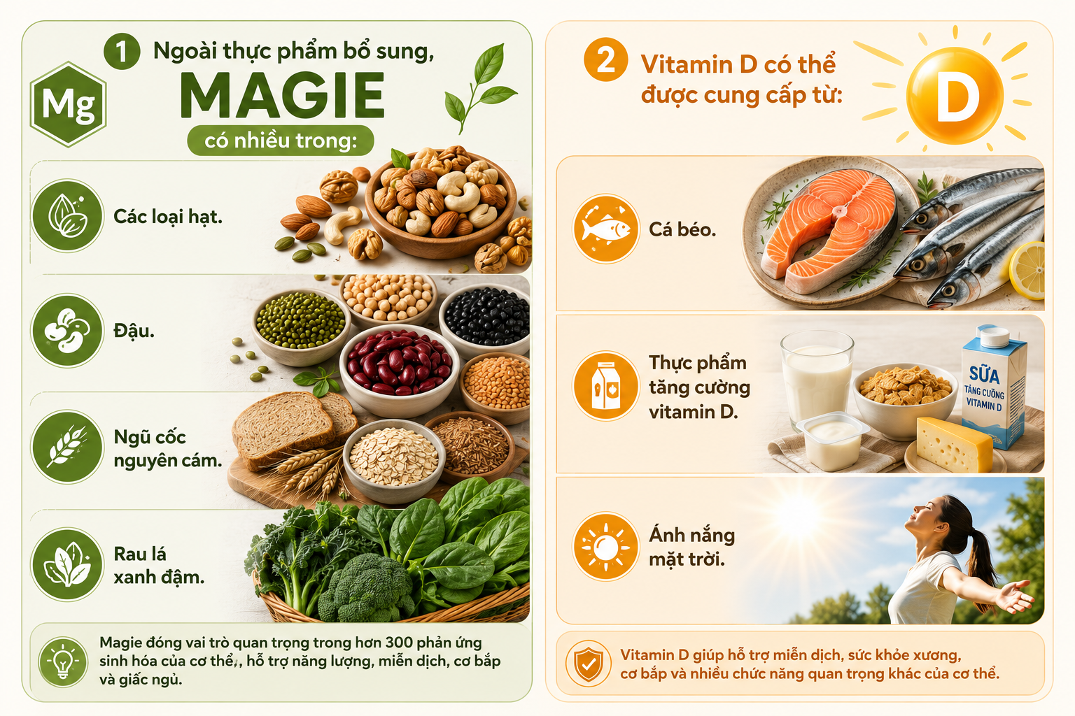 Magie hay vitamin D: Loại nào tốt hơn cho miễn dịch và tăng năng lượng? Câu trả lời có thể khác điều nhiều người vẫn nghĩ - Ảnh 4.