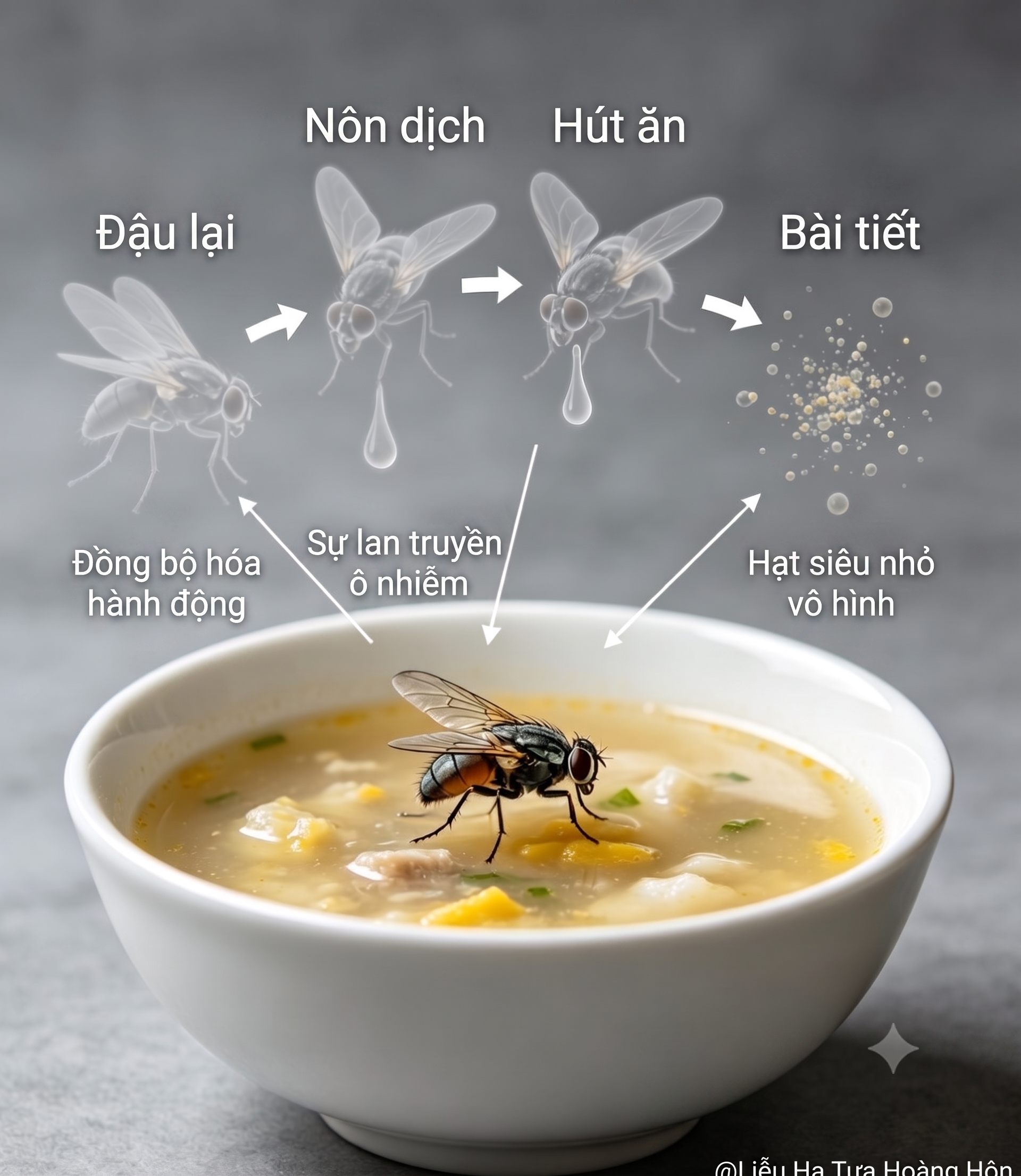 Con ruồi rơi v&agrave;o b&aacute;t canh: Chỉ l&agrave; một con ruồi th&ocirc;i, vớt ra rồi đun s&ocirc;i lại l&agrave; được?  - Ảnh 4.