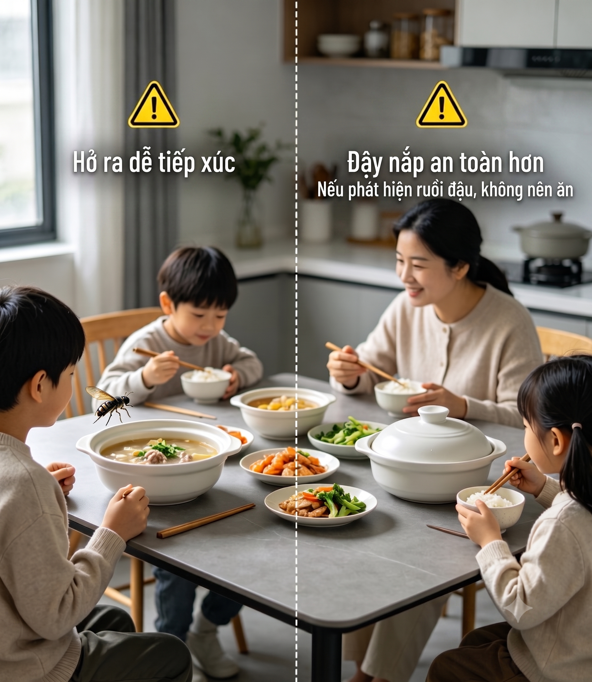 Con ruồi rơi v&agrave;o b&aacute;t canh: Chỉ l&agrave; một con ruồi th&ocirc;i, vớt ra rồi đun s&ocirc;i lại l&agrave; được?  - Ảnh 10.