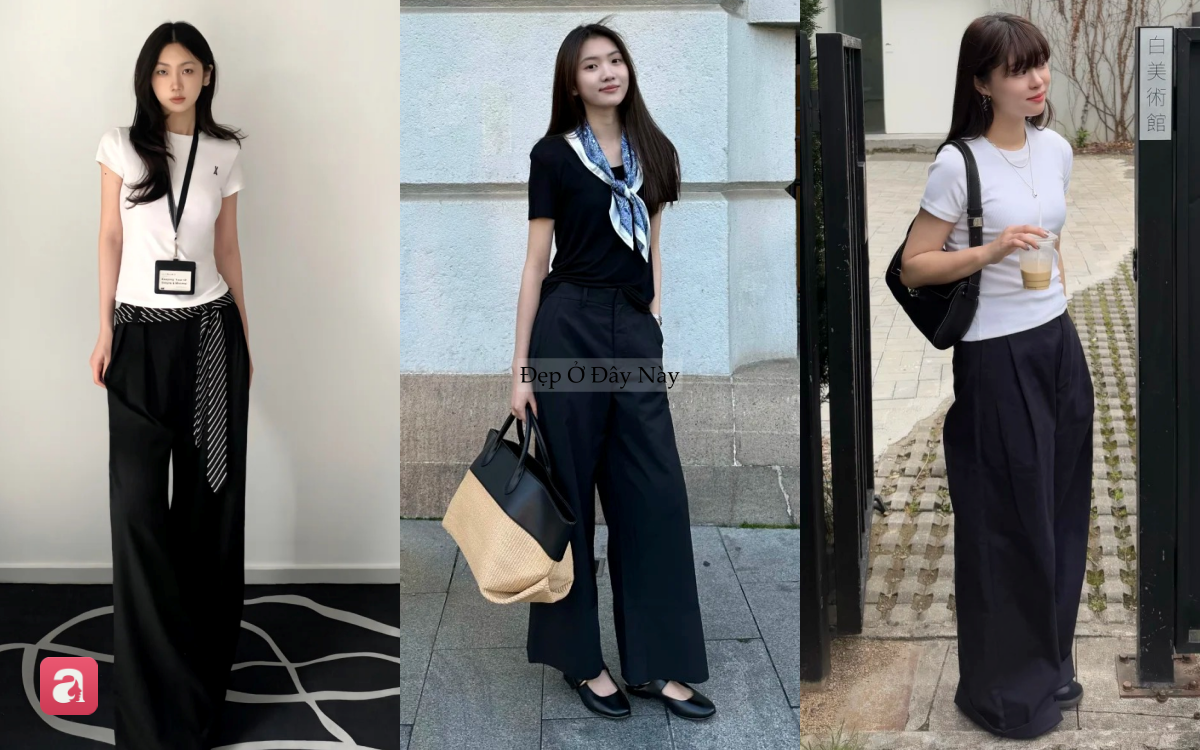 5 công thức diện áo thun tới công sở: Vừa trẻ trung, vừa thanh lịch, mặc cả tuần không biết chán - Ảnh 2.