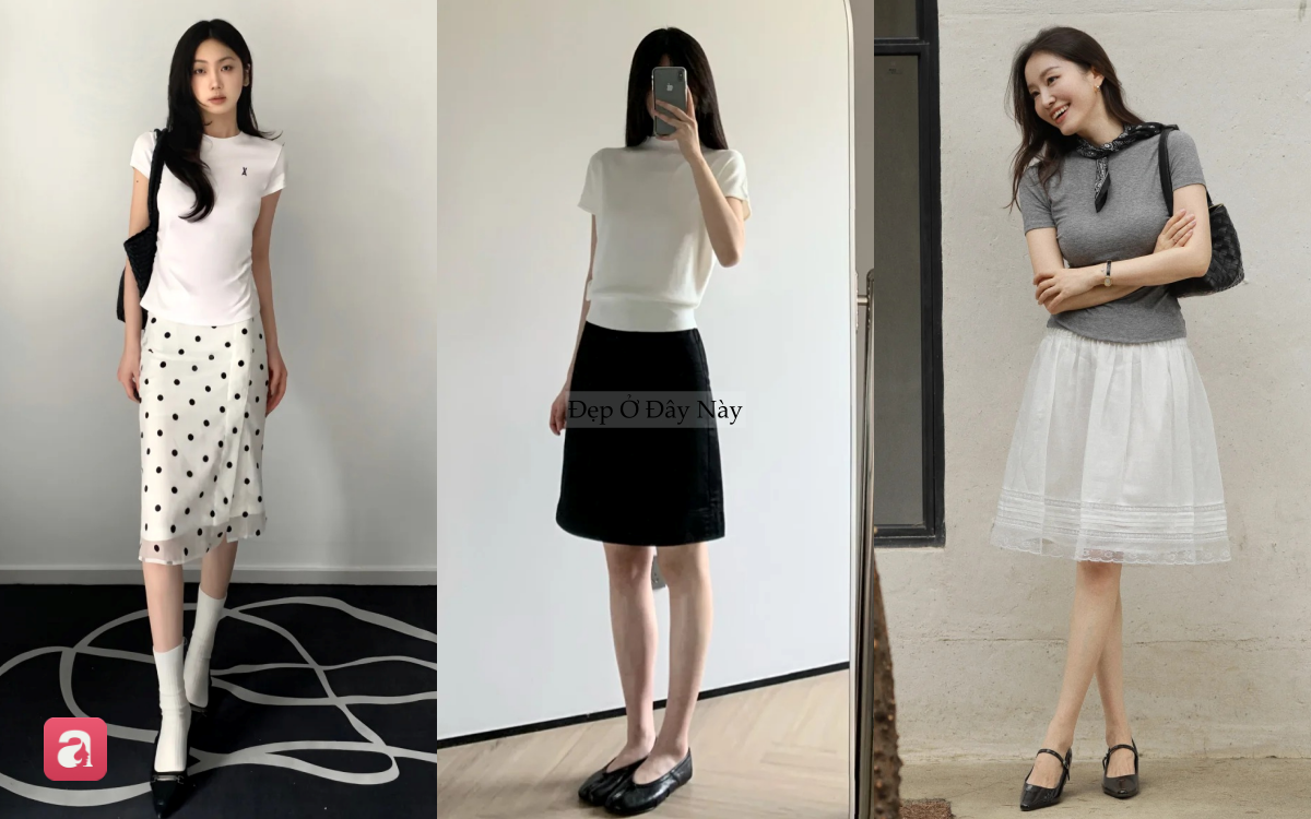 5 công thức diện áo thun tới công sở: Vừa trẻ trung, vừa thanh lịch, mặc cả tuần không biết chán - Ảnh 5.
