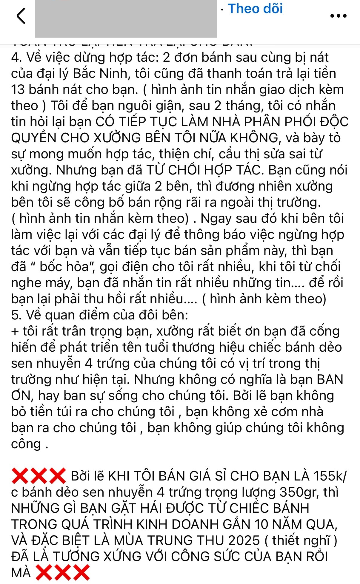 Xưởng b&aacute;nh dẻo 4 trứng g&acirc;y tranh c&atilde;i về gi&aacute; sỉ v&agrave; chất lượng sau 10 năm hợp t&aacute;c - Ảnh 3.