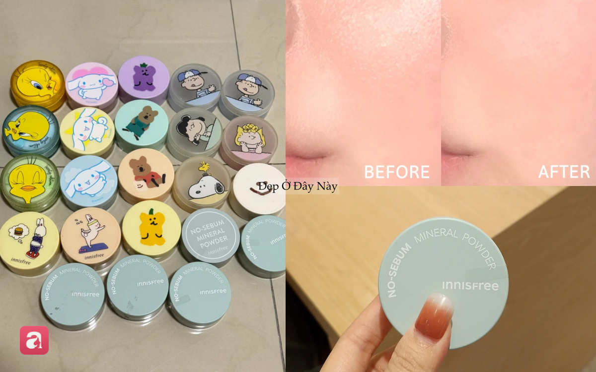 5 loại phấn phủ mỏng nhẹ, kiềm dầu cực đỉnh cho mùa hè: Giá bình dân, đánh như không đánh - Ảnh 4.