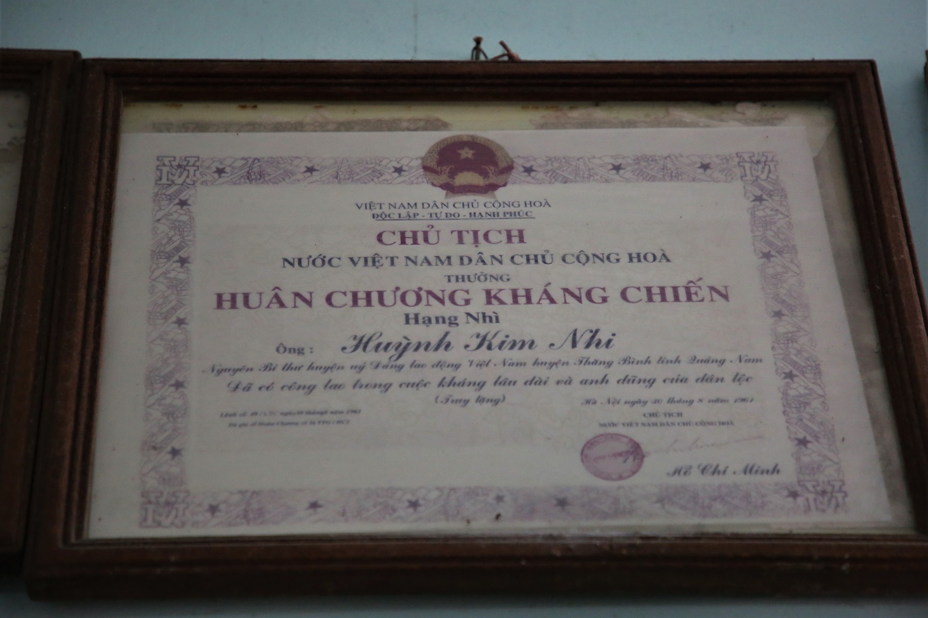 Mẹ Việt Nam anh hùng 105 tuổi vẫn chờ tin liệt sĩ Huỳnh Quang Thợ trở về - Ảnh 3. Mẹ Việt Nam anh hùng 105 tuổi vẫn chờ tin liệt sĩ Huỳnh Quang Thợ trở về - Ảnh 3.