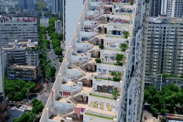 Kiến tr&uacute;c độc đ&aacute;o của Huaxing Times Plaza tại Nam Ninh thu h&uacute;t giới trẻ kh&aacute;m ph&aacute; - Ảnh 3.