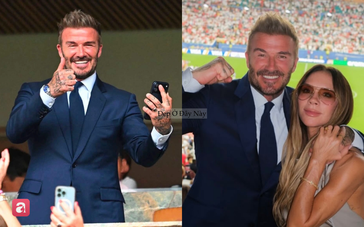 David Beckham: Người đàn ông biến khán đài World Cup thành sàn diễn thời trang - Ảnh 6.