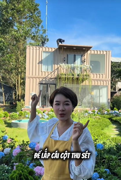 Hoàng Kim Ngọc xây nhà container tại trang trại riêng - Ảnh 4. Hoàng Kim Ngọc xây nhà container tại trang trại riêng - Ảnh 4.