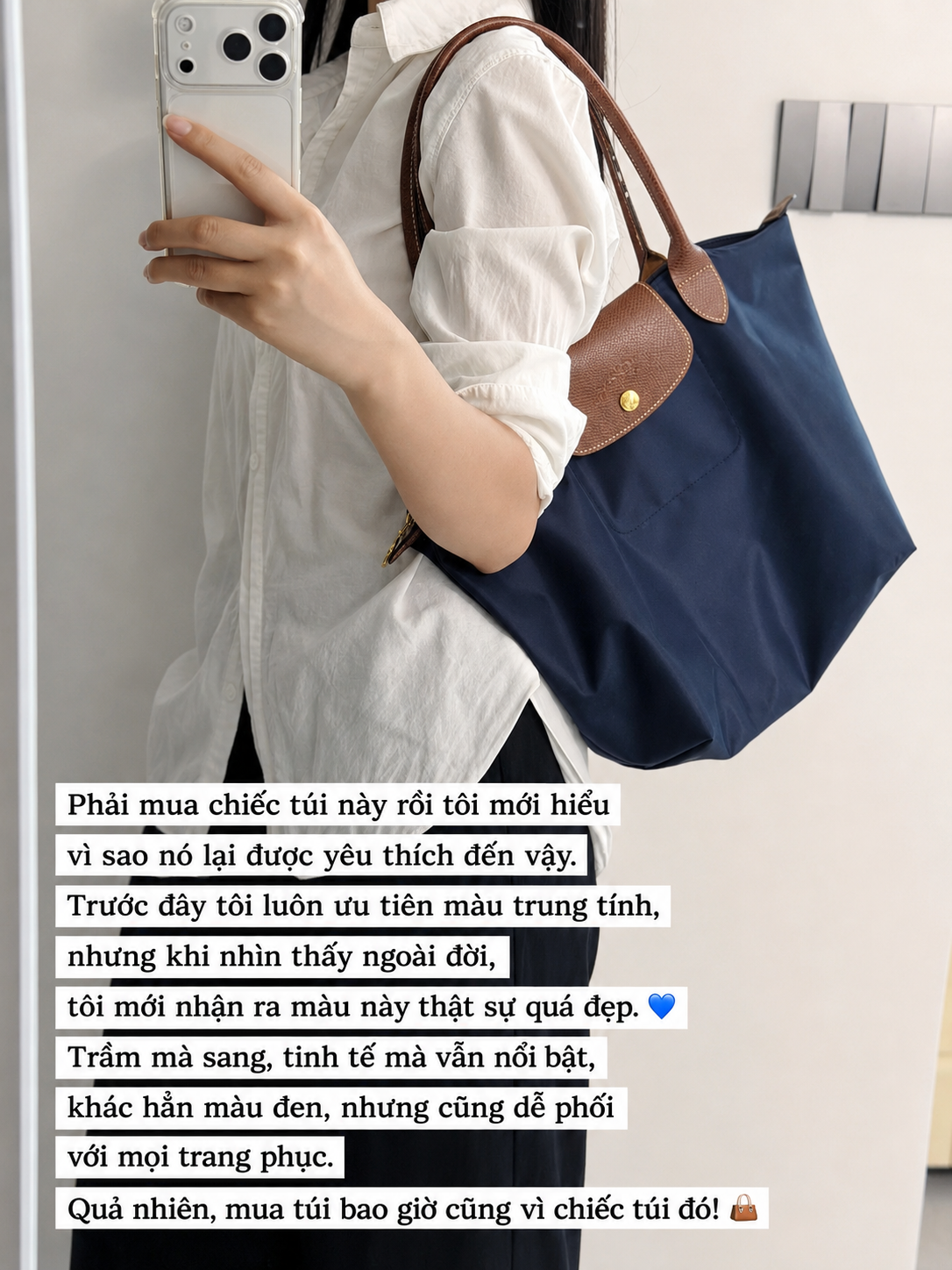 Sau tuổi 30, t&ocirc;i nhận ra: Chỉ cần 2 chiếc t&uacute;i l&agrave; đủ cho hầu hết mọi ho&agrave;n cảnh- Ảnh 2.