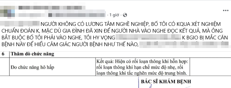 Một bài đăng trách bác sĩ khiến mạng xã hội chia phe: Có nên nói sự thật với người mắc bệnh nặng? - Ảnh 1.