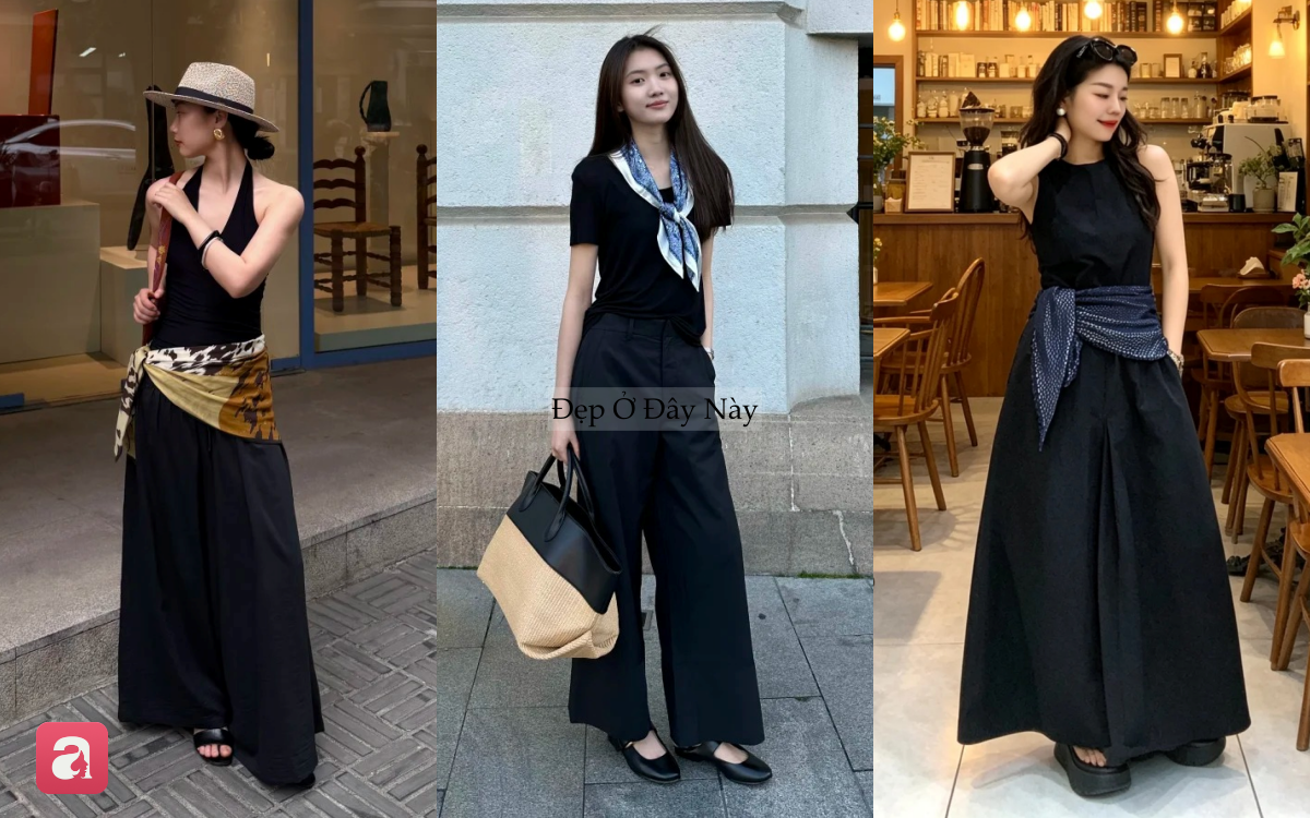Diện cả c&acirc;y đồ đen thế n&agrave;o để vẫn trẻ trung v&agrave; t&ocirc;n d&aacute;ng? 5 b&iacute; quyết hội mặc đẹp lu&ocirc;n &aacute;p dụng - Ảnh 5.