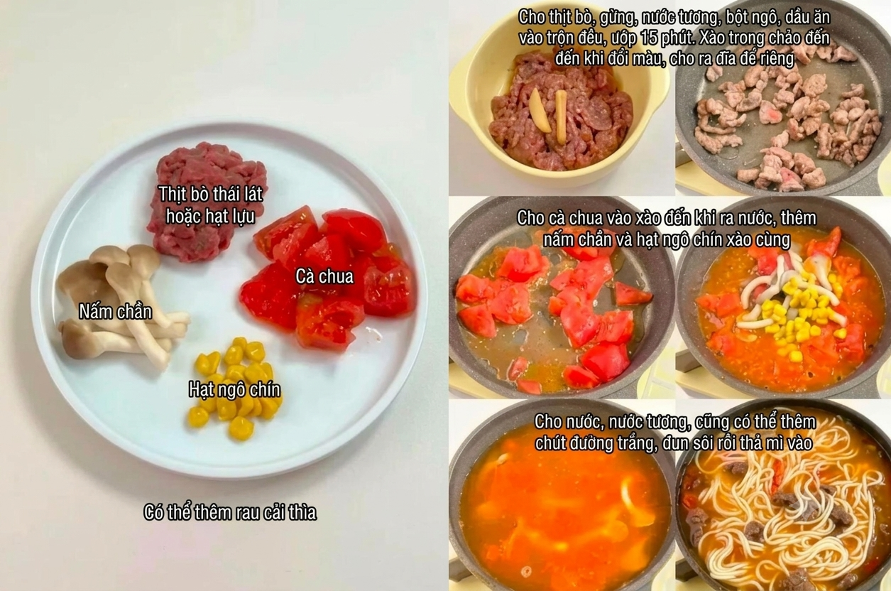 2 Món mì siêu ngon nấu chỉ 10 phút bổ sung sắt và canxi cho cơ thể mùa hè - Ảnh 2. 2 Món mì siêu ngon nấu chỉ 10 phút bổ sung sắt và canxi cho cơ thể mùa hè - Ảnh 2.