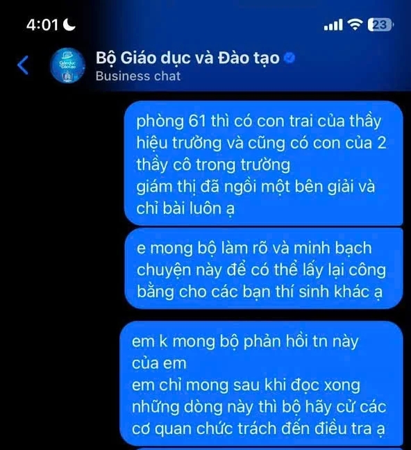 Khởi tố vụ sai phạm thi tốt nghiệp THPT tại Quảng Trị năm 2026 - Ảnh 1. Khởi tố vụ sai phạm thi tốt nghiệp THPT tại Quảng Trị năm 2026 - Ảnh 1.