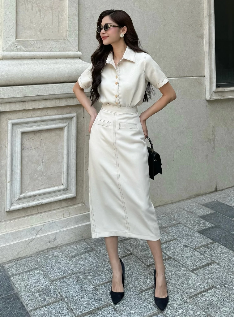 Có 1 kiểu sơ mi càng mặc càng trẻ: Hội sành điệu diện suốt mùa hè không chán - Ảnh 9.
