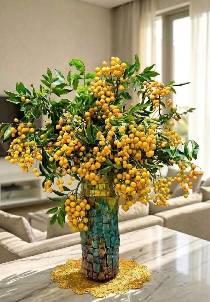 Cắm cành hồng bì mùa hè: Xu hướng trang trí nhà cửa cho không gian sống thêm sinh động - Ảnh 14. Cắm cành hồng bì mùa hè: Xu hướng trang trí nhà cửa cho không gian sống thêm sinh động - Ảnh 14.